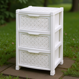 Cassettiera salvaspazio 3C (39x39x63,5cm) ARIANNA Bianco 8025646112 - Product Image 3
