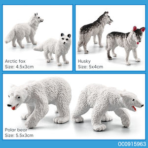Venta al por mayor de juguetes de plástico zoológico animal salvaje modelo conjuntos de PVC mini juguetes personalizados para la venta - Product Image 4