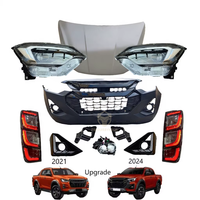 Kit de conversion de carrosserie de pick-up, pare-chocs avant, protection de pare-chocs pour Dmax 2021+, mise à niveau vers Dmax 2024, nouveau