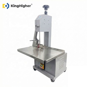 Scie à <span class=keywords><strong>viande</strong></span> et à os semi-automatique électrique commerciale en acier inoxydable, de table, pour boucher, pour poisson congelé - Product Image 3