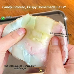 Bestseller transfrontalier : Balles anti-stress colorées à peau croustillante (<span class=keywords><strong>en</strong></span> boîte plastique) activées par le son pour le bureau - Product Image 4