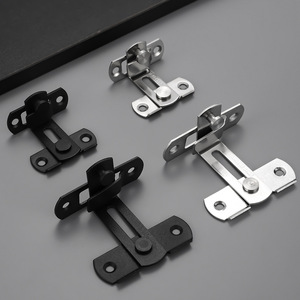 Loquet de porte en acier inoxydable type A, pêne antivol pour la sécurité des portes et des fenêtres - Product Image 1