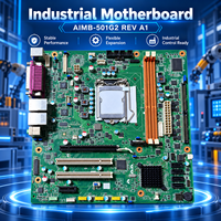Untuk Advantech AIMB 501G2 Rev A1 Micro ATX Industrial Motherboard LGA1155 H61 Chipset IPC Mainboard Asli Ditarik