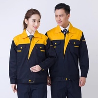 Vêtements de travail personnalisés à manches longues pour hommes, printemps-automne, résistants à la saleté et à l'usure, uniformes d'usine, impression de logo