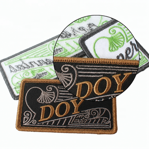 <span class=keywords><strong>Patches</strong></span> de Bordado Adesivos Personalizados <span class=keywords><strong>Vintage</strong></span> com Borda Merrow - Product Image 4