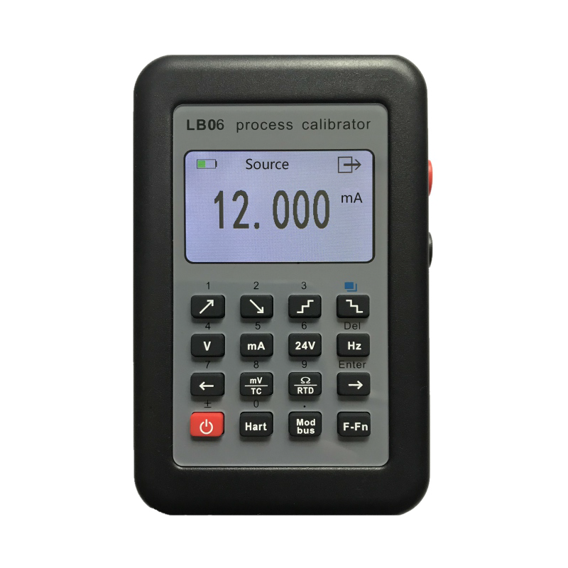 New LB06 Hart Modbus 4~20mA/0~10V Process Calibrator Current Signal Generator Source