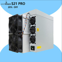 Mineur ASIC Antminer S21+ 245T 235T S23 318T S19K Pro S19J Hydro 395t XP BitCoin Mining Utilisé S9 S17 Pro S19 Whatsminer M60S M50S