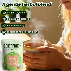 Té Verde Herbal <span class=keywords><strong>para</strong></span> el Alivio del Estreñimiento, Marca Privada OEM, Laxante Natural con Té Detox Triphala en Bolsitas - Product Image 6
