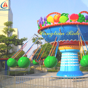 Trái cây bay ghế 16 chỗ ngồi ngoài trời công viên giải trí xoay trẻ em và người lớn bay ghế để bán - Product Image 4