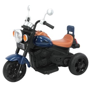 Tricycle électrique pour enfants, jouet à roulettes rechargeable pour enfants de 1 à 3 ans, couleur bleu orange - Product Image 5