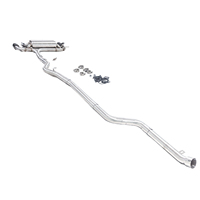 Échappement Titan Blue Burnt Gran Coupe pour BMW 430i F36 2.0T B48 2016, embouts en carbone pliés au mandrin, soupape télécommandée, certifié CE