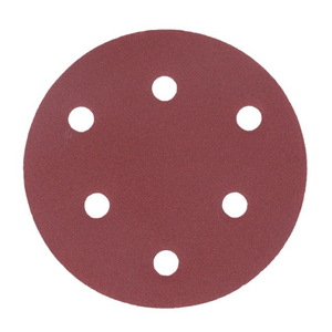 Papel de <span class=keywords><strong>Lija</strong></span> Autoadhesivo de 6 Orificios <span class=keywords><strong>para</strong></span> Pulir Paredes, Extracción de Polvo y Máquina de Pulido <span class=keywords><strong>Circular</strong></span> con Cepillo - Product Image 2