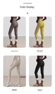 Wholesale <b>High</b> Quality Women <b>Tummy</b> <b>Control</b> <b>Leggings</b> Custom logo <b>High</b> <b>Waist</b> Yoga <b>Leggings</b> - Product Image 2