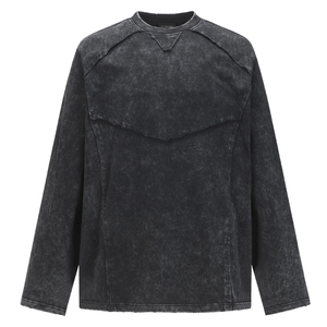 Tissu adhésif de déconstruction et d'assemblage personnalisé, 100% coton, lettre vintage, vieux style délavé, sweat à capuche à manches longues unisexe, coupe classique - Product Image 1