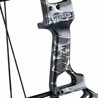 Arco Compuesto Nuevo FAKA FH28 de Aleación de Aluminio CNC - Apto para Caza de 50-80 Libras. 75% Menos Esfuerzo - Distancia de Tracción de 25-30 Pulgadas