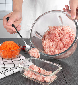 電動肉挽き器、<span class=keywords><strong>3</strong></span> Lステンレスボウル、フードプロセッサー & 野菜チョッパー、4枚の刃でダイシング、ミンシング、ピュア - Product Image 4