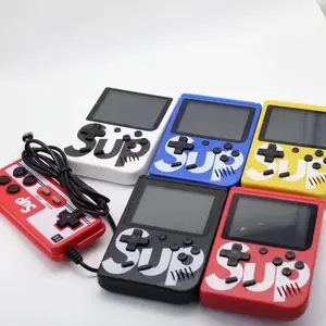 SUP 400 in 1 and Double Player colors Game Box Handheld Children Game Console Gifts for kids Mini Game Single
