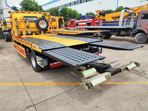 Nouveau Camion-grue de dépannage à plateau plat diesel 8 tonnes, Vente directe usine Tianyun, Moteur manuel 152 kW, Châssis <span class=keywords><strong>JMC</strong></span>, Sauvetage multifonctionnel - Product Image 6