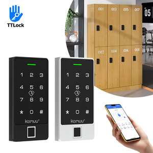 Serrures électroniques intelligentes Ttlock pour verrouiller les tiroirs, les armoires, les casiers avec code NFC, empreinte digitale et contrôle par application téléphonique - Product Image 3