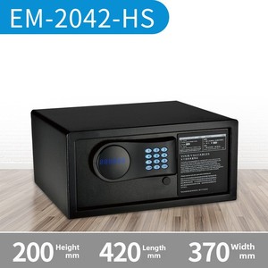 Caja de Seguridad Pequeña para Viajes, Hogar u Hotel, Mini Caja Fuerte Antirrobo, Totalmente de Acero, con Cerradura Electrónica Profesional con Contraseña, Caja de Almacenamiento de Fábrica - Product Image 3