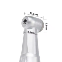 Pièce à main dentaire basse vitesse avec bouton poussoir W * Inner Water Spray Way Contra Angle Dentistry Accessory Turbine Power Source