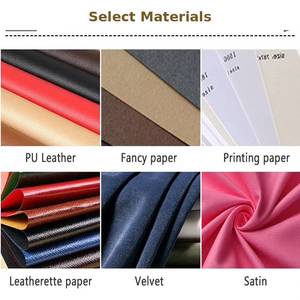 Boîte à bijoux haut de gamme, boîte à bijoux de luxe à charnière, boîte cadeau à bijoux avec insert en velours, gaufrage, logo personnalisé, fourniture directe d'usine - Product Image 5