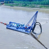 Drague à aspiration pour l'extraction de sable et l'exploitation minière de l'or pour rivières et lacs