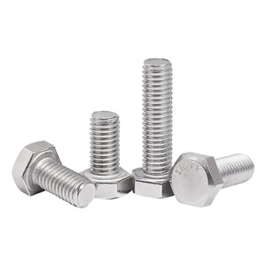Din933 A4-80 316 thép không gỉ <span class=keywords><strong>Hex</strong></span> đầu đầy đủ chủ đề <span class=keywords><strong>Bolt</strong></span>, Metric hệ thống M10 M12 bên ngoài hình lục giác đầu đầy đủ ren vít - Product Image 6