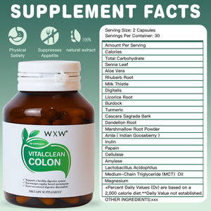 Oem גלולות הרזיה טבעית לשרוף גלולות לשרוף גלולות שומן מהירה במשקל מהירה אובדן ניקוי רעלים בטן שטוחה ניקוי המעי הגס 15 יום קפסולה - Product Image 4