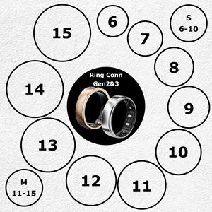 Housse de protection en silicone pour bague connectée RingConnGen3 Gen2, compatible avec la personnalisation de l'application, design étanche - Product Image 5