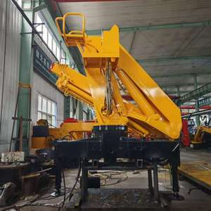 Fabrikpreis Kleiner LKW-Montierter 2-Tonnen-, 3-Tonnen-, 6-Tonnen-Hydraulikkran mit Ausleger zum Verkauf – Knickauslegerkran - Product Image 5