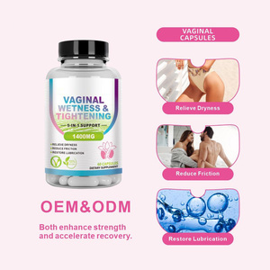 Nhà Máy Bán buôn phụ nữ của thảo dược bổ sung OEM/ODM âm đạo wetness & thắt chặt viên nang 5 trong 1 với pH cân bằng - Product Image 5