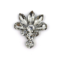 Patchs brodés personnalisés à coudre, avec strass thermocollants, appliques en verre diamant pour sacs, chaussures et vêtements