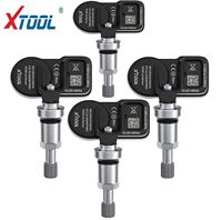 Capteur XTOOL TS100-Sensor 2-en-1 433 MHz 315 MHz pour surveillance de la pression des pneus, outil de réparation automobile universel programmable, capteur TPMS XTOOL