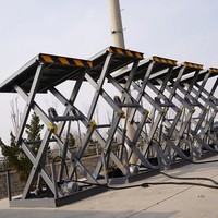 2026 nouveau modèle à trois points 500kg 1000kg 1500kg élévateur à ciseaux électrique Table élévatrice hydraulique certifiée CE 2000x2000mm zéro levage