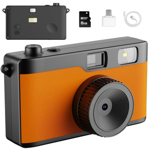Appareil photo numérique sans miroir léger de style rétro 13MP avec capture vidéo pour les débutants en voyage - Product Image 1