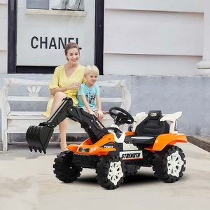 รถของเล่นขุดดินสำหรับเด็ก รถขุดสามารถนั่งขับได้ ขนาดใหญ่ ใช้พลังงานไฟฟ้าทั้งหมด สำหรับงานวิศวกรรม - Product Image 6