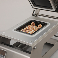 Top 10 Kreisförmige Schrumpf-Heißsiegelmaschine Einfach zu Bedienen Lunchbox Lebensmittelschalen Versiegelung Verpackung mit Folienfilm Verpackungstypen
