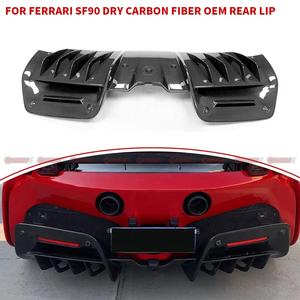 Difusor Trasero de Fibra de Carbono Seca al Mejor Precio, Estilo OEM, para Ferrari SF90 - Product Image 4