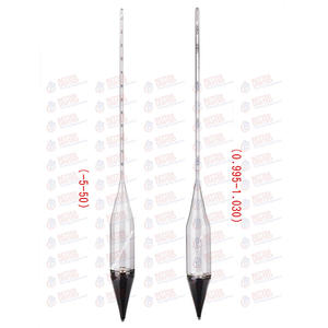 Glas Petroleum Specifieke Zwaartekracht <span class=keywords><strong>Densimeter</strong></span> Benzine Benzine Diesel Bodem Hydrometer - Product Image 1