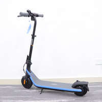 Ab stok akıllı elektrikli Scooter Ninebot tarafından Segway C2 Pro çocuklar için 16km/s Max hız çocuk Kickscooter 17km aralığı