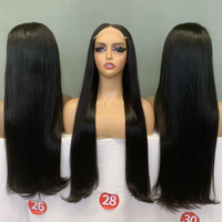 Perruque de Cheveux Naturels Bruts du Vietnam en Gros, Cheveux Vietnamiens Super Double Drawn, Perruques Bob 5*5 Lace Glueless Lisses en Cheveux Humains