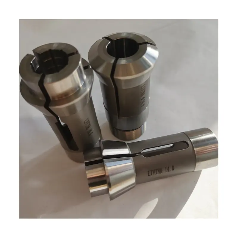 Custom Made Carbide Lathe Collet Chuck With Pvc JSL-20RB Collet Guide Swiss Lathe Guide Bush For Lathe Machine