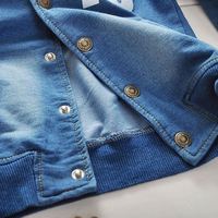 Conjuntos de Ropa para Niño de 2 Piezas, Estilo Vintage, Manga Larga, Diseño de Dibujos Animados, Marca Privada, Boutique, Gran Venta