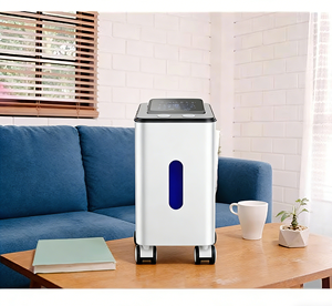 Adoucisseur d'eau à résine échangeuse d'ions haute pureté 99,99 % (1500 ml minimum), écran tactile LCD, machine électrique domestique longue durée de vie, pour extérieur et camping-car, en plastique - Product Image 1