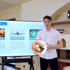 Anillo Inteligente Ergonómico con Control Remoto, Mouse de Dedo con Soporte de Gestos para Android <span class=keywords><strong>TV</strong></span> Box, Laptop, Smartphone, Air Mouse - Product Image 1