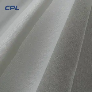 Tissu thermofusible tissé 100% polyester avec revêtement PA d'eau de 40 pouces