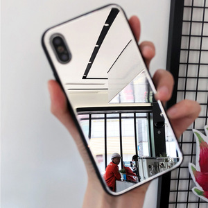 กระจกเงาดีไซน์อินเทอร์เน็ตเทรนดี้สำหรับเคสมือถือรุ่น 17 iPhone16e ป้องกันการตกกระแทก แฟชั่นผู้หญิง 14promax กระจกนิรภัย - Product Image 4