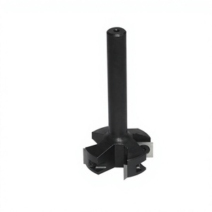 Fresa compacta de carburo indexable S12*45*H12*4T, para ranurado y perfilado fino en piezas pequeñas de muebles - Product Image 1