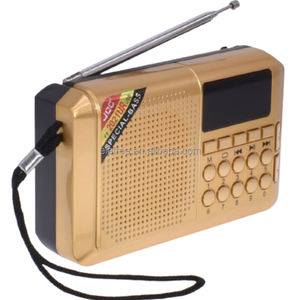 เครื่องเล่นเสียงพระคัมภีร์อัลกุรอานพลังงานแสงอาทิตย์ TGK-2021UR JOC Promotion ใช้งานง่ายมาก แบบพกพา ขนาดเล็ก พร้อมวิทยุ FM - Product Image 6